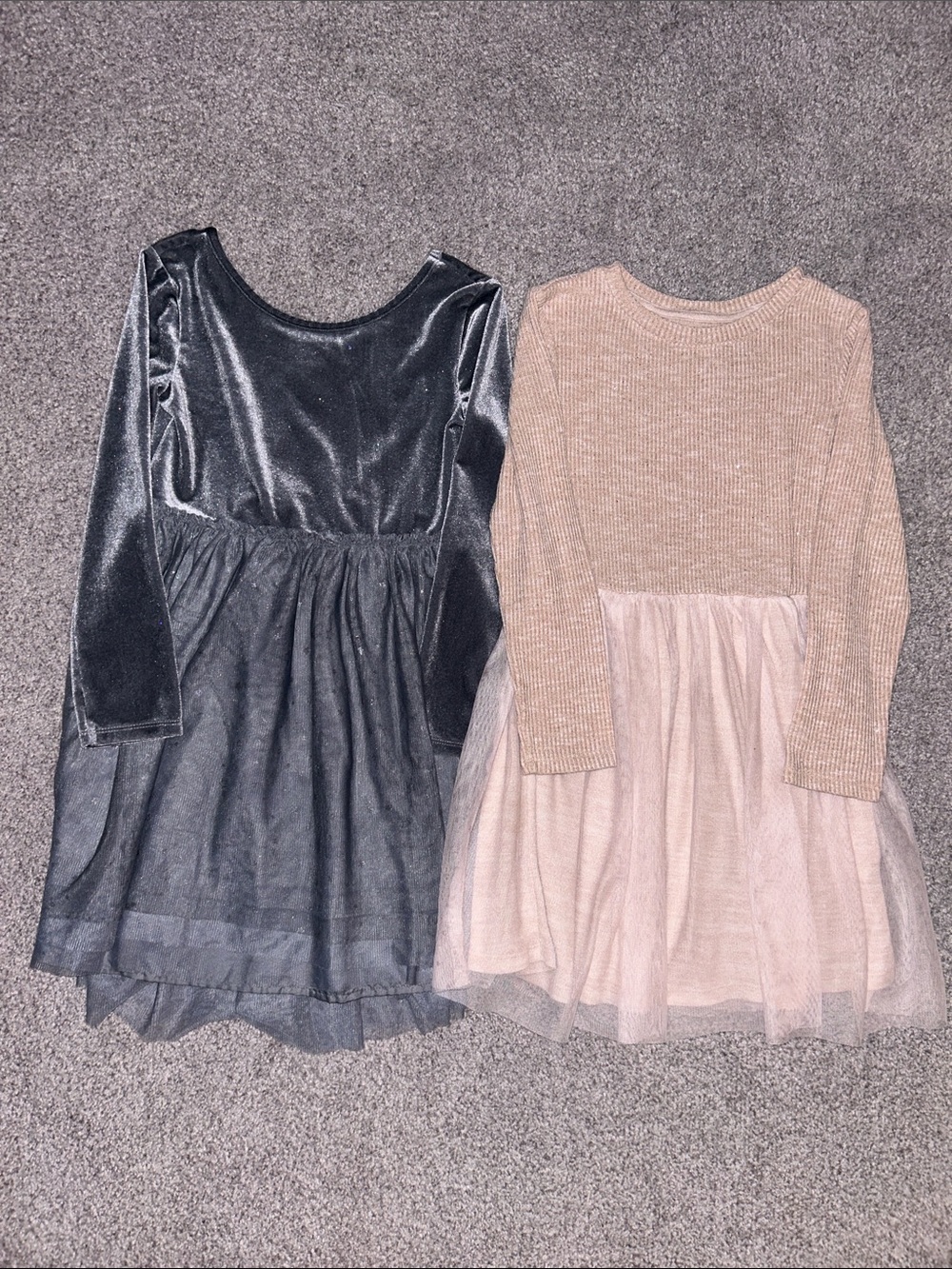 Cat & Jack Girls’ (6) Long Sleeve Tulle Dresses